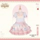 Mademoiselle Pearl Cupcake Apron, Blouse, Skirt, JSK and Ops(Reservation/3 Colours/Full Payment Without Shipping)